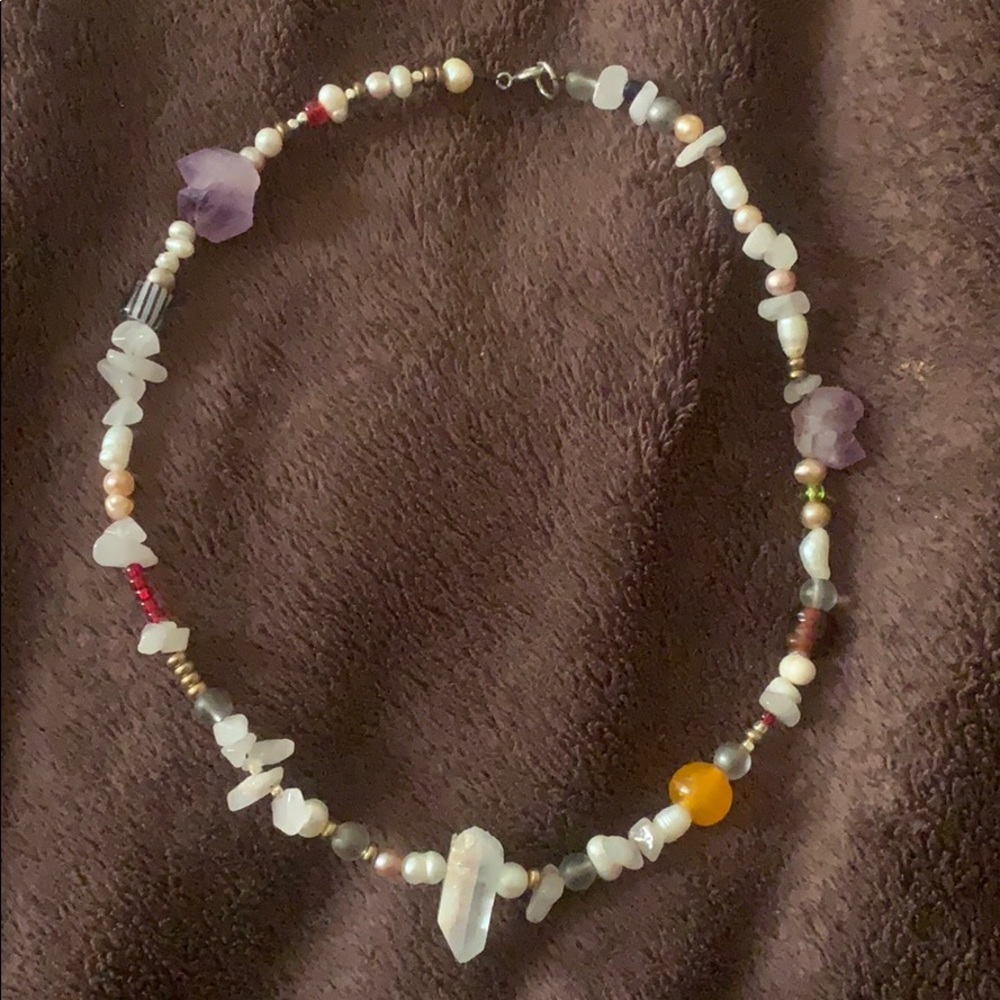 Chunky choker necklace